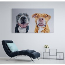 MonoStella Köpek Resimi- Kanvas Tablo