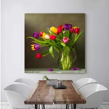 Stella Store Vazoda Çiçek Kanvas Tablo