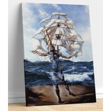 Stella Store The Ship Salvador Dali Kanvas Tablo