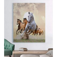 Stella Store Koşan Atlar Kanvas Tablo