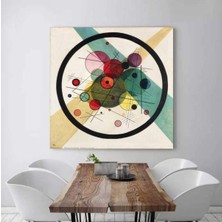 Stella Store Wassily Kandinsky Kreise In Kreis Kanvas Tablo