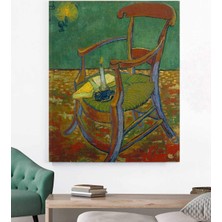 Stella Store Vincent Van Gogh Gauguin'in Sandalyesi Kanvas Tablo