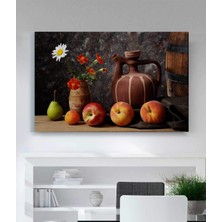 Stella Store Papatya ve Meyveler Kanvas Tablo