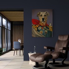Stella Store Köpek Resimi- Kanvas Tablo