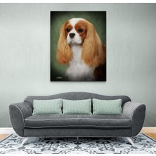 Stella Store Köpek Resimi- Kanvas Tablo