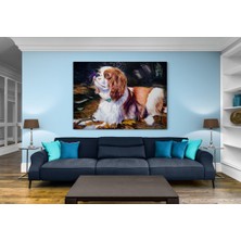 Stella Store Köpek Resimi- Kanvas Tablo