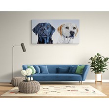 Stella Store Köpek Resimi- Kanvas Tablo