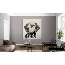 Stella Store Köpek Resimi- Kanvas Tablo