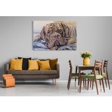 Stella Store Köpek Resimi- Kanvas Tablo