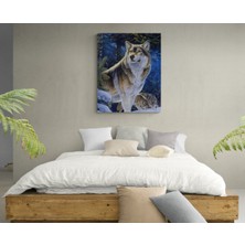 Stella Store Kurt Resmi Kanvas Tablo