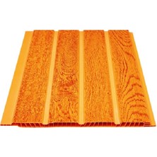 Ser Profil Fugalı Açık Meşe Plastik Pvc Duvar Tavan Lambiri / 40 Adet 20 cm x 1 M - 8 M²