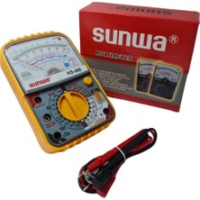 Sunwa KS-268 Kılıflı Analog Ölçü Aleti Mulltimetre