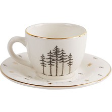 Porland Lfh Forest Tabaklı Kahve Fincanı 85 cc.