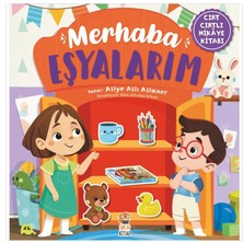 Sincap Kitap Merhaba Serisi Cırt Cırtlı Hikaye Kitapları 3'lü Set Merhaba Çiftlik - Eşyalarım - Uzay