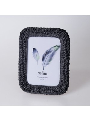 Selim 13X18 Chain Çerçeve Siyah