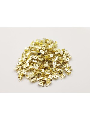 Yiğit Aksesuar Bileklik Kolye Sıkma Aparatı Gold Kaplama 100 Adet