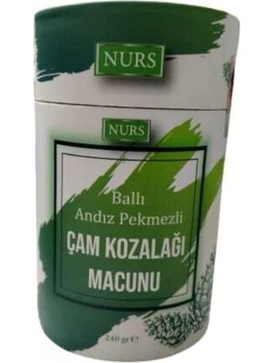 Nurs Çam Kozalağı Macunu Ballı Andız Pekmezli 240 gr