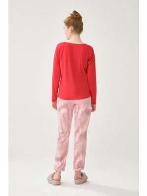 Dagi Kırmızı Pijama Takımı