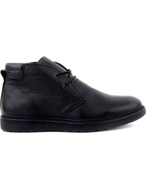 Sail Laker's Sail Lakers - Siyah Deri Bağcıklı Erkek Bot