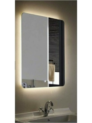 Toprak Dekor 80*60 Düz Ledli Banyo Aynası