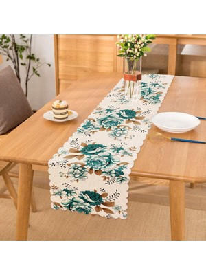 RealHomes Özel Tasarım Dijital Baskılı Dekoratif Runner