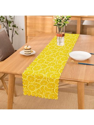 RealHomes Limon Konseptli Özel Tasarım 3D Dekoratif Özel Tasarım Runner