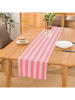 RealHomes Pembe Renklerin Uyumu Modern Tasarımlı Dekoratif Özel Tasarım Runner
