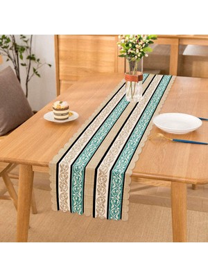 RealHomes Özel Tasarım Dijital Baskılı Dekoratif Runner