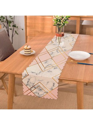 RealHomes Özel Tasarım Dijital Baskılı Dekoratif Runner