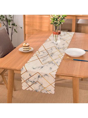 RealHomes Özel Tasarım Dijital Baskılı Dekoratif Runner