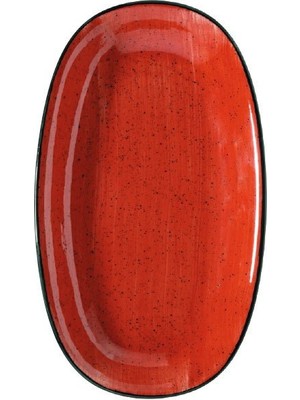 Bonna Porselen Space Gourmet Oval 15 cm Oval Kayık Tabak 6 Adet