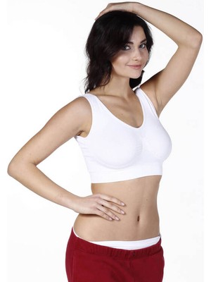 Kalın Askılı Dikişsiz Büstiyer 5318