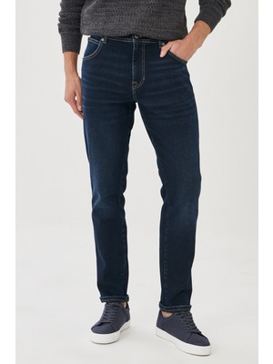 Texas Slim Fit Normal Bel Denim Esnek Jean Kot Pantolon