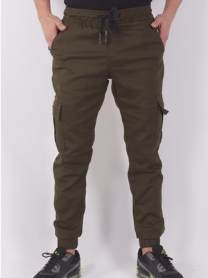 Black Steel Bel ve Paça Lastikli Yanları Kargo Cepli PANTOLON-19000