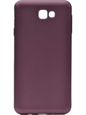 Kupa Samsung Galaxy A7 2017 Kılıf Kamera Korumalı Ince Darbe Emici Leke Tutmaz Silikon Kapak Mürdüm