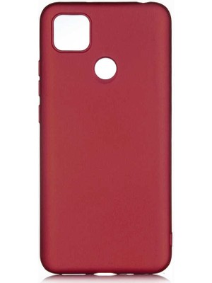 Kupa Xiaomi Redmi 9c Kılıf Kamera Korumalı Ince Darbe Emici Leke Tutmaz Silikon Kapak Mürdüm