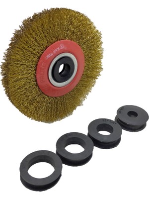 Yıldırım Nalbur Daire Tel Fırça 100 mm