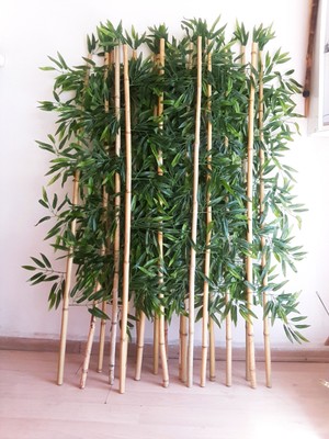 Bambu 20 Adet  1.5 Metre Boyunda Yapay Bambu Ağaç Çubukları Bambu Ağaçlar