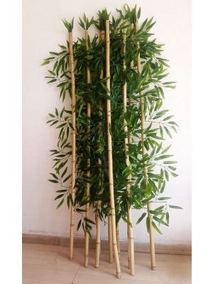 Bambu 10 Adet 1.5 Metre Boyunda Yapay Bambu Çubukları Bambu Ağaçlar