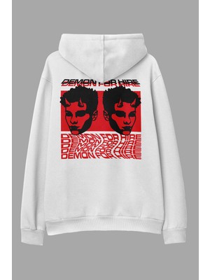 AyveGa Demon For Hire Oversize Hoodie
