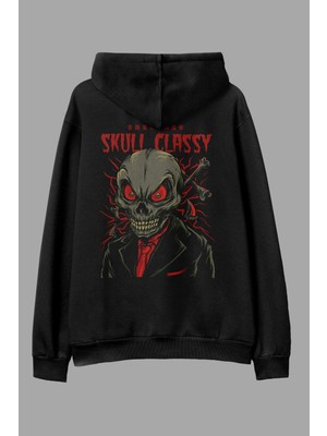 AyveGa Skull Classy Oversize Hoodie