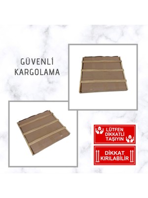 Karaçam Dekor LED Işıklı Yuvarlak 70 cm Banyo ve Konsol Aynası