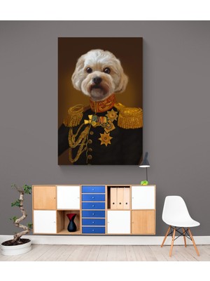 MonoStella Köpek Resimi- Kanvas Tablo