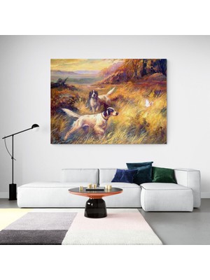 MonoStella Köpek Resimi- Kanvas Tablo