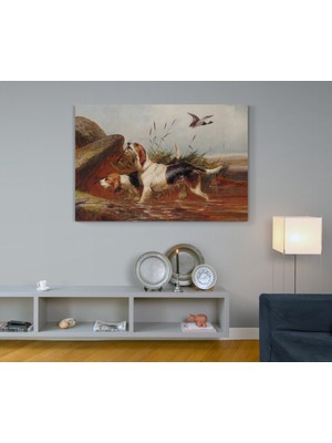 MonoStella Köpek Resimi- Kanvas Tablo