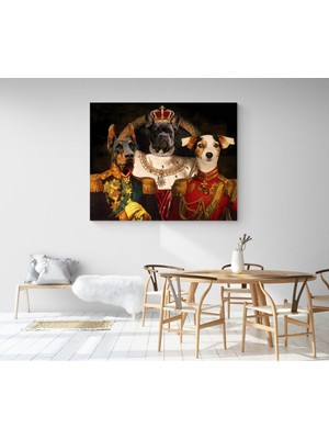 MonoStella Köpek Resimi- Kanvas Tablo