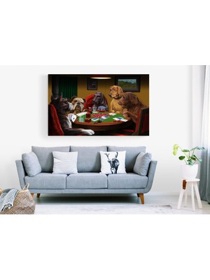 MonoStella Köpek Resimi- Kanvas Tablo