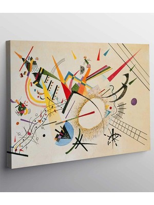 Stella Store Wassily Kandinsky Her Yerde Kanvas Tablo