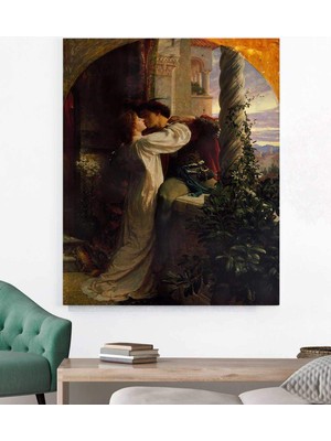 Stella Store Frank Dicksee Romeo ve Juliet Kanvas Tablo