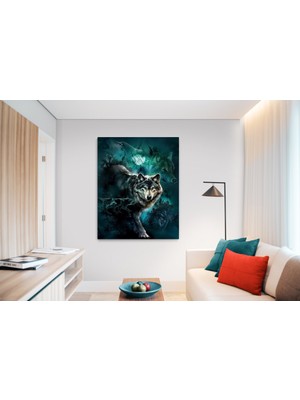 Stella Store Kurt Resmi Kanvas Tablo